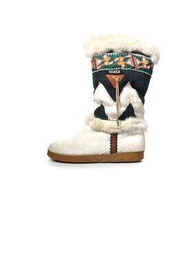 Tecnica boots, Size 39, Made in Italy Fur Boots